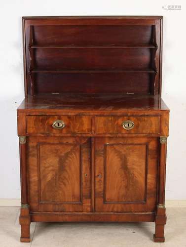 Mahogany folding buffet, 1820