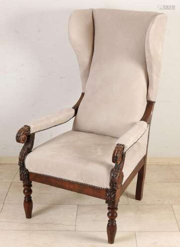 Antique ear chair