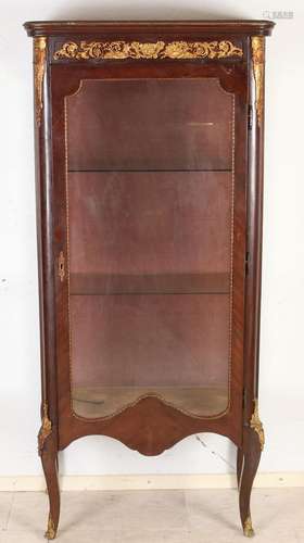 Mahogany display cabinet