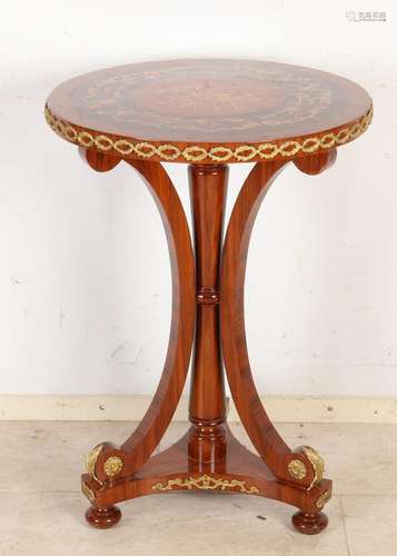 Table with marquetry