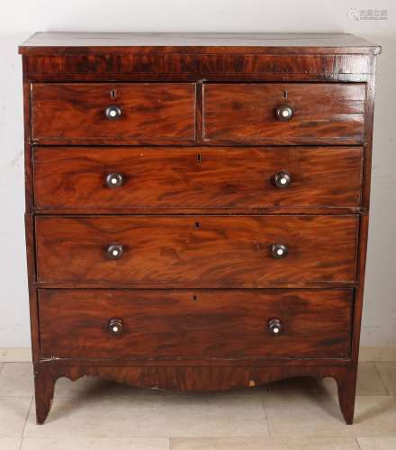 English chest of drawers