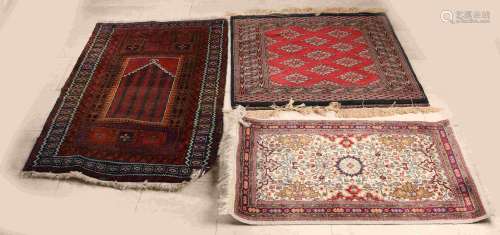 Three Persian rugs