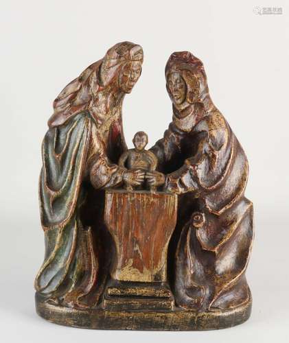 16th-17th century sacred figure (pietà)