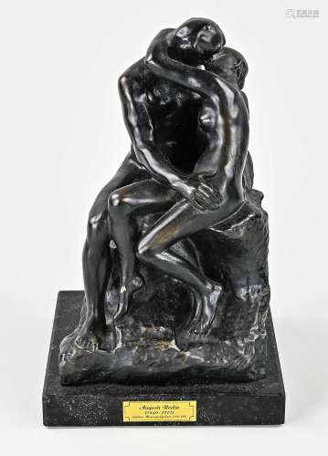 Composition A. Rodin figure