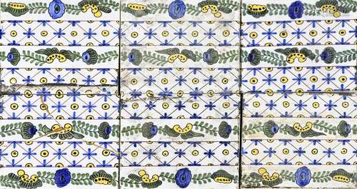 13x Antique tiles