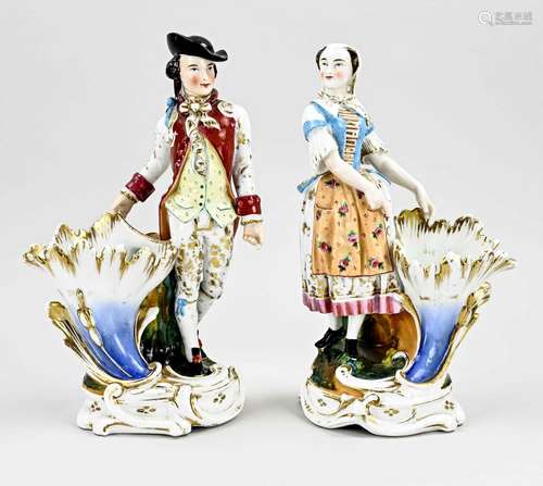 Two porcelain figures