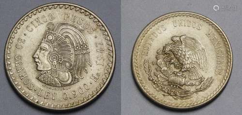 Cinco Pesos,1947