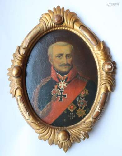 Portrait von General Blücher