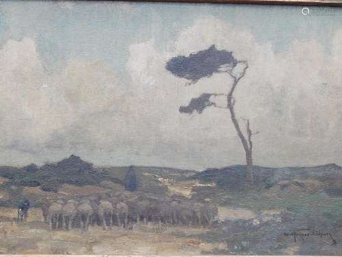 Carl Kayser-Eichberg(1873-1964)"Märkische Landschaft mi...