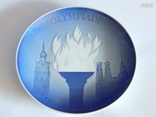 Sammelteller "Olympiade 1972",Bing & Groendahl...