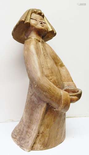 Großer Bozener Engel, Terracotta,Höhe ca.49cm