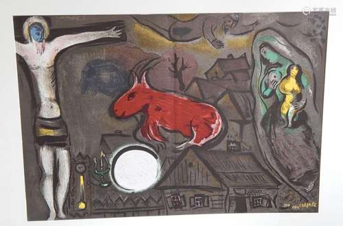 Marc Chagall (1887-1985)"Imagination", Farblithogr...