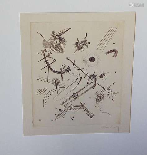 Wassily Kandinsky(1866-1944)"Kleine Welten",Offset...