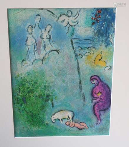 Marc Chagall (1887-1985)"Dreyas findet Chloe", Far...