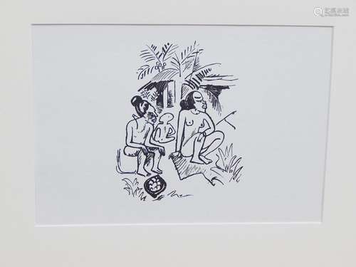 Max Pechstein(1881-1955),Lithographie nach einem Original au...