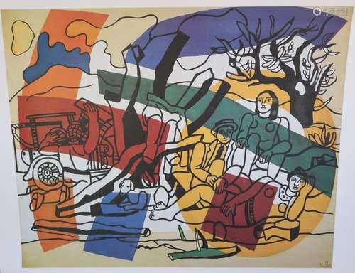 Fernand Leger(1881-1955)"La partie de campagne",19...