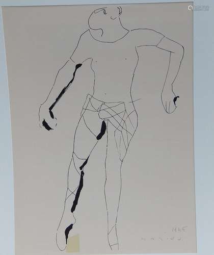 Marino Marini (1901-1980) "Gaukler", Seriegraphie,...