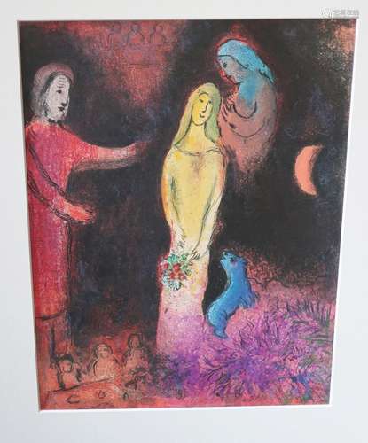 Marc Chagall (1887-1985)"Kleasista kleidet und kämmt Ch...