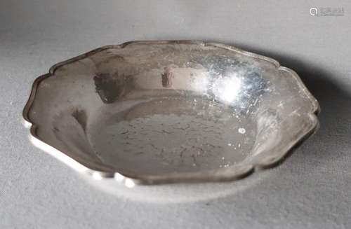 Schale,WMF silver plated,Höhe 2,5cm,Durchmesser ca.15cm