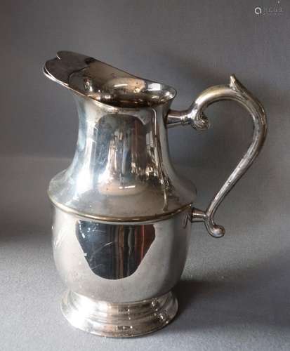 Henkelkanne,silver plated,Höhe ca.21,5cm