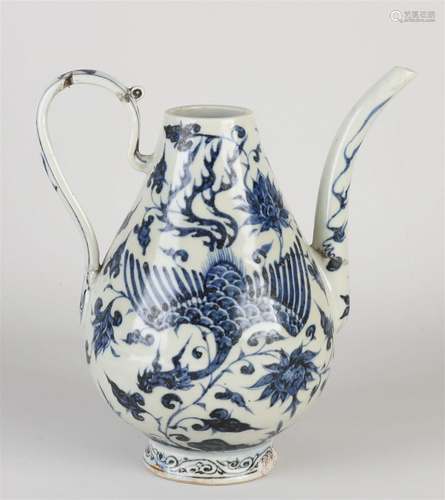 Chinese pitcher, H 21 cm.