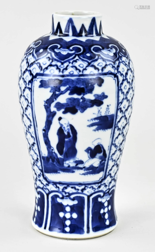 19th century Chinese vase, H 18 cm.