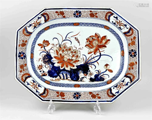 18th century Chinese meat dish, 50 x 38.5 cm.