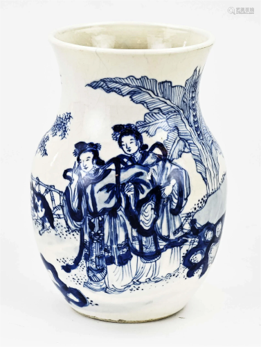 Chinese vase, H 13.5 cm.