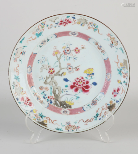 18th century Chinese plate Ã˜ 22.5 cm.