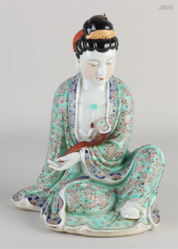 Chinese Buddha figure, H 25.5 cm.