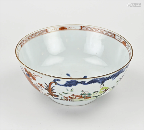 18th Century Chinese Family Rose bowl Ã˜ 19.5 cm.