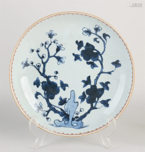 18th century Chinese plate Ã˜ 22.3 cm.