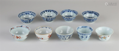 Lot Chinese porcelain (9x)