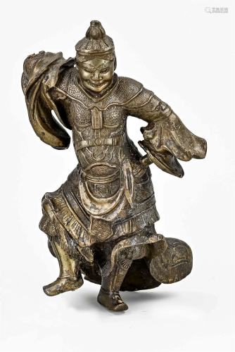 Old/antique Chinese bronze statue
