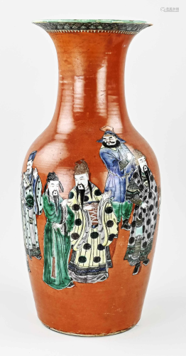 Chinese vase, H 46 cm.