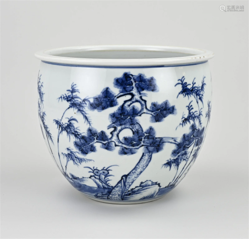 Chinese flower pot Ã˜ 22.2 cm.