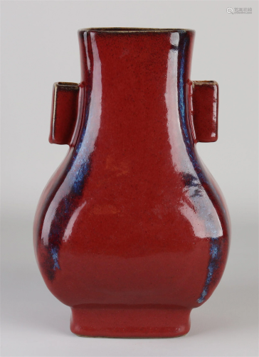 Chinese vase, H 28.2 cm.