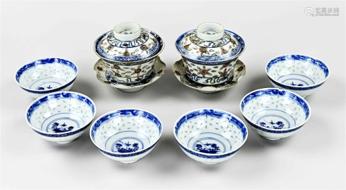 Lot of Chinese porcelain, 1880