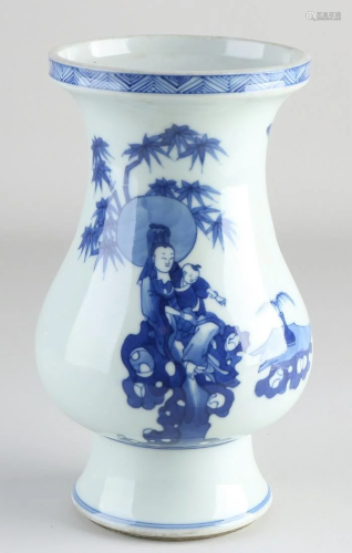 Chinese vase, H 22.3 cm.