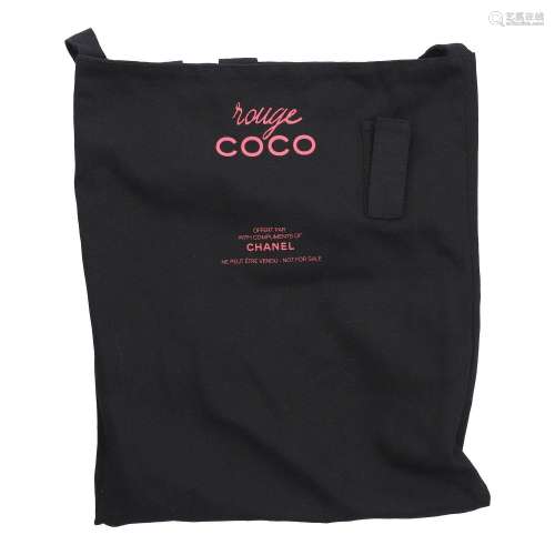 CHANEL Stofftasche "ROUGE COCO".
