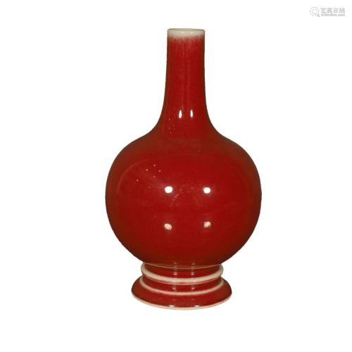 A Wonderful Ji-red Vase
