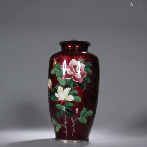 A Fine 'Flower' Vase From Japan