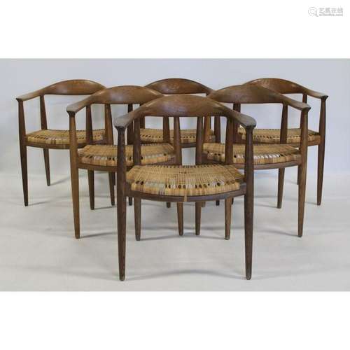 Set of Six Hans Wegner "The Chairs".