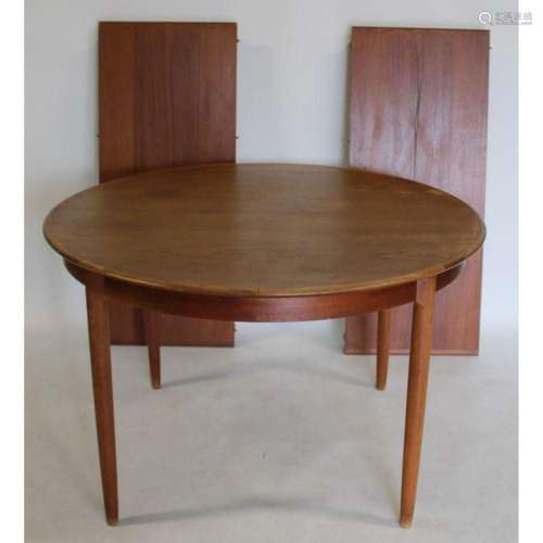 Midcentury Hans Wegner ? Table & 2 Leaves.