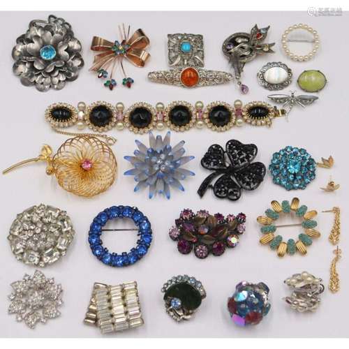 JEWELRY. Gold, Sterling, and Costume Jewelry