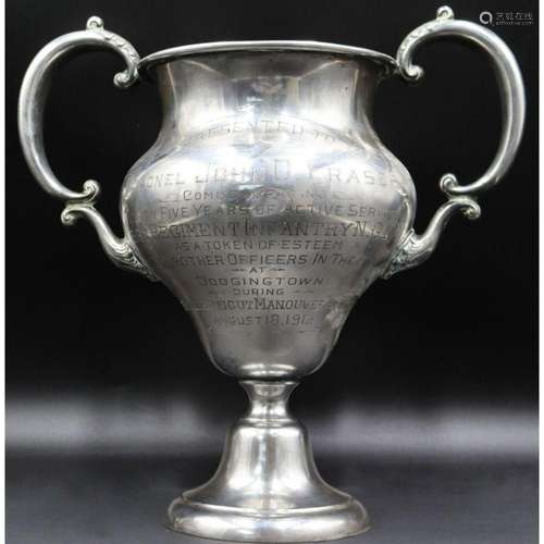 STERLING. Meriden Britannia Co. Sterling Trophy.