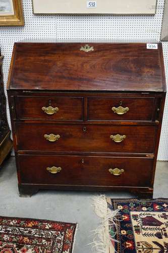 Antique secretaire anglais - Chêne