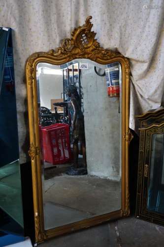 Miroir de cheminée ancien - Style Louis XV - Taille : 150 x ...