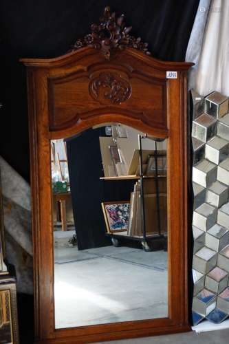 Grand miroir de style Louis XV - ca. 1920 - Chêne - H : 188 ...