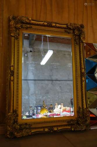 Magnifique miroir décoré - 120 x 90 cm